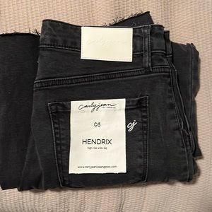 Carly Jeans Los Angeles Hendrix Wide Leg Jeans Size 5 NWT